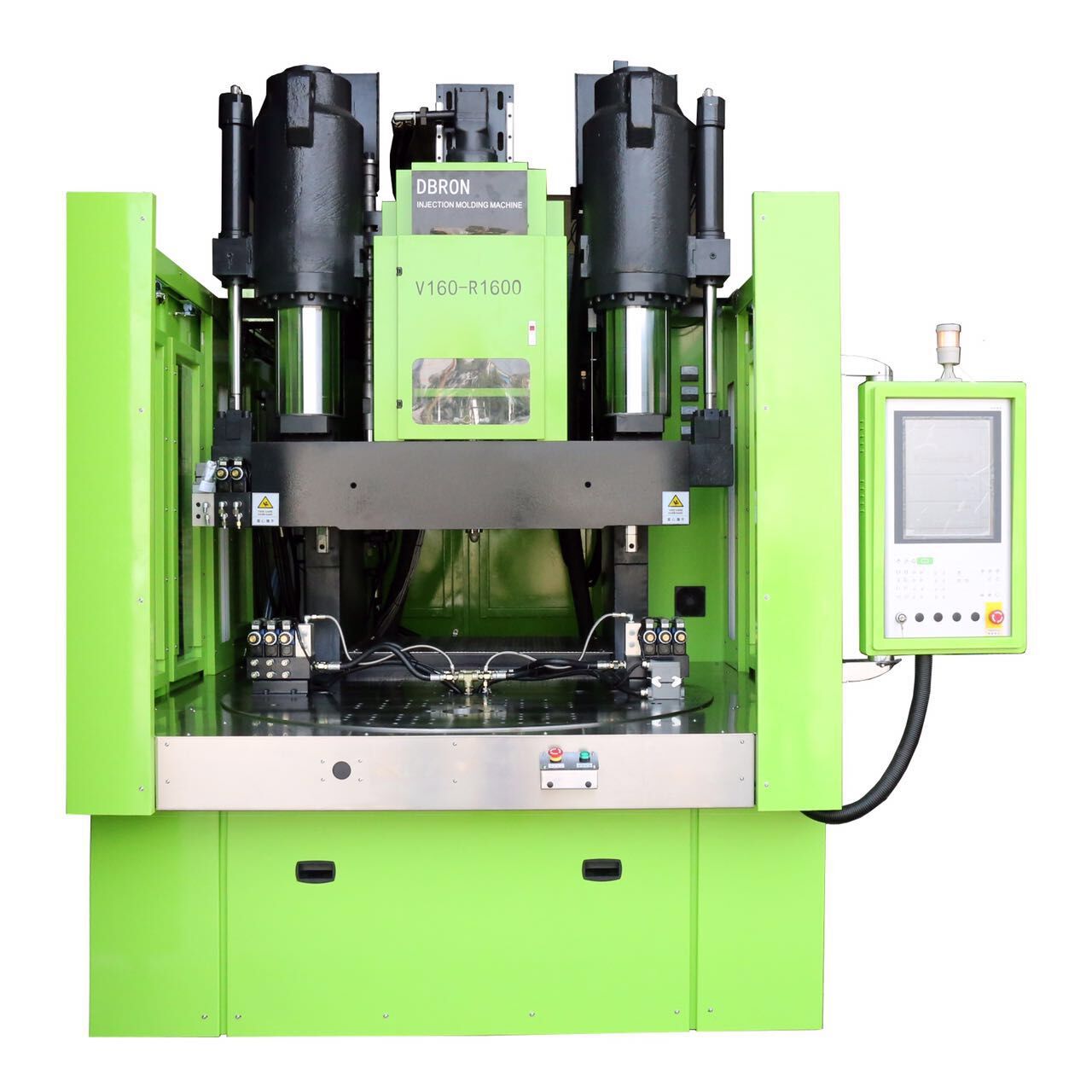 WL-A08004-A04PDU組件 產(chǎn)品厚度1-3mm，一體注塑成型轉(zhuǎn)盤注塑機(jī)展示160T